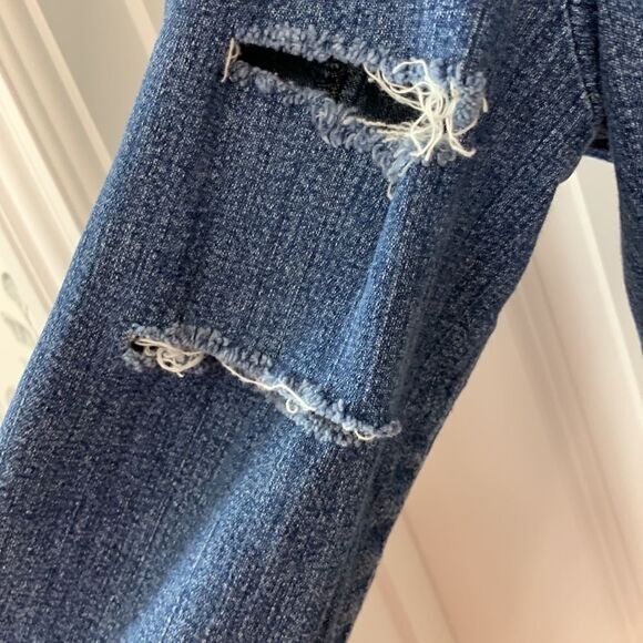 St. John’s Bay size small/medium refurbished denim jacket - Picture 3 of 8